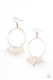Sailboats And Seashells - Gold Earrings Paparazzi Fashion Fix