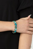 Radiant On Repeat - Green Bracelet ~ Paparazzi Bracelets