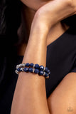 Two by Two Twinkle - Blue Bracelet ❤️ Paparazzi