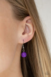 Watch Me Now - Purple Necklace ~ Paparazzi
