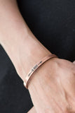 Brave And Bold - Copper Bracelet ~ Paparazzi Inspirational