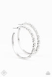 A Sweeping Success - White Earrings ~ Paparazzi Fashion Fix
