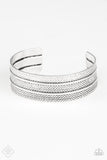 Absolute Amazon - Silver Cuff ~ Paparazzi Fashion Fix