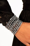 Record-Breaking Beam - Silver Zi Bracelet ❤️ Paparazzi