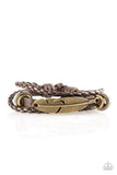 Aero Adventure - Brown Bracelet ~ Paparazzi Bracelets