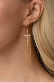 Another Day Drama - Gold Earrings ~ Paparazzi Fashion Fix