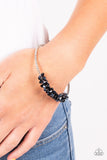 BAUBLY Personality - Blue Bracelet ❤️ Paparazzi
