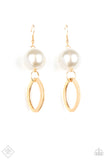 Big Spender Shimmer - Gold Earrings ❤️ Paparazzi