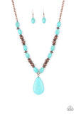 Blazing Saddles - Copper Necklace ❤️ Paparazzi