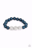 Breathtaking Ball - Blue Bracelet ❤️ Paparazzi