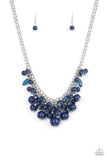 Broadway Bustle - Blue Necklace ❤️ Paparazzi