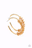Bubble-Bursting Bling - Gold Earrings ❤️ Paparazzi