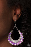 Bubbly Bling - Purple Earrings ❤️ Paparazzi