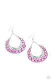 Bubbly Bling - Purple Earrings ❤️ Paparazzi
