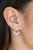 Chicest Of Them All - Pink Double Post Earrings ~ Paparazzi