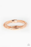 City Stretch - Rose Gold Bracelets ~ Paparazzi
