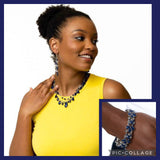 Flirty Flood/Cheeky Cascade/Teasing Torrent - Blue Set ❤️ Paparazzi