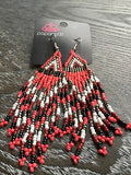 Colors Of The Wind - Orange Earrings ~ Paparazzi