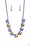 Combustible Command - Purple Necklace ❤️ Paparazzi