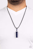 Comes Back ZEN-fold - Blue Necklace ❤️ Paparazzi