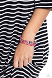 Confident Collision - Silver Bracelet ❤️ Paparazzi