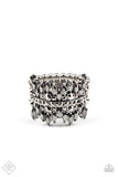 Cosmic Confetti - Silver Ring ~ Paparazzi Fashion Fix