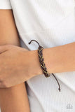 Cowboy Couture - Brown Bracelet ❤️ Paparazzi