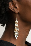Crown Heiress - Gold Earrings ❤️ Paparazzi