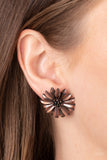 Daisy Dilemma - Copper Earrings ❤️ Paparazzi