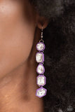 Developing Dignity - Purple Earrings ❤️ Paparazzi