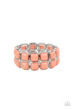 Double The Diva-Ttitude - Orange Bracelet ~ Paparazzi Summer Packs