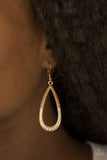Dripping In Diamonds - Gold Earrings