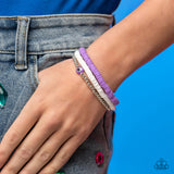 EYE Have A Dream - Purple Bracelets ❤️ Paparazzi