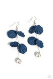 Edwardian Era - Blue Earrings ❤️ Paparazzi