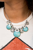 Elemental Goddess - Blue Necklace ❤️ Paparazzi