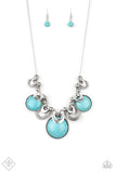 Elemental Goddess - Blue Necklace ❤️ Paparazzi