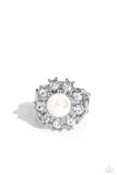 Elite Enchantment - White Ring ❤️ Paparazzi