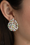 Elite League - Gold Earrings ~ Paparazzi