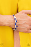 Ethereally Entangled - Blue Bracelet ❤️ Paparazzi