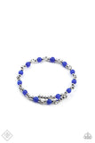 Ethereally Entangled - Blue Bracelet ❤️ Paparazzi