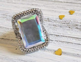 Deluxe Decadence - Multi Silver Ring ~ Paparazzi Life Of The Party