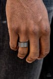 A Mans Man - Black Ring ~ Paparazzi Rings