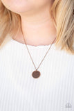 All You Need Is Trust - Copper Necklace ~ Paparazzi Inspirational