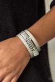 An Act Of Faith - Silver Bracelet ~ Paparazzi Inspirational