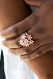 Blooming Bouquets - Orange Ring ~ Paparazzi Rings