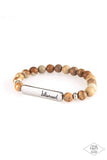 Infused with dainty silver accents, a collection of colorful natural stones are threaded along a stretchy band. A glistening silver frame engraved with the word, "blessed" adorns the center for a seasonal finish. Sold as one individual bracelet. P9SE-URBN-102XX