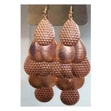 Chime Time - Copper Earrings ~ Paparazzi Fashion Fix