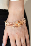 City Stretch - Rose Gold Bracelets ~ Paparazzi