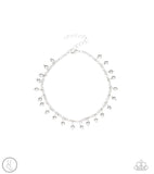 West Coast Cruzin - Silver Ankle Bracelet ~ Paparazzi