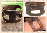 Leather Urban Snap Wrap - Brown Bracelet ~ Paparazzi